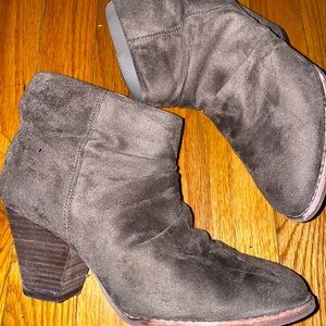 Wedge booties